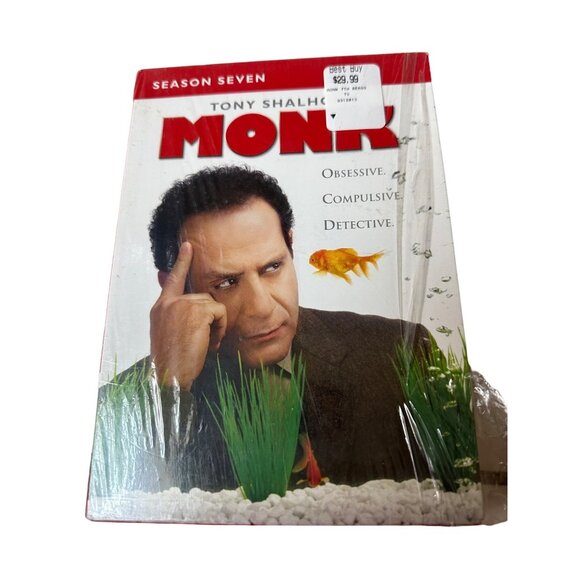 Tony Shalhoub DVD Stars in the Monk Sonson Seven 4 Pack Sku Monk4 - Picture 1 of 9